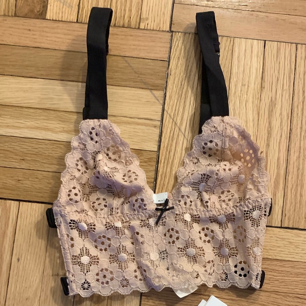 Sexy Fleur du mal bralette